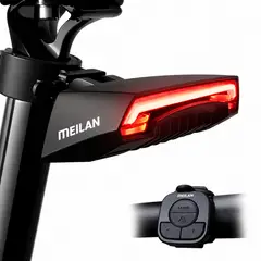 MEILAN - Luz Trasera Bicicleta X5 Control y Láser