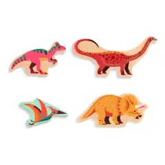 GENERICO - Rompecabezas de Madera con Dinosaurios para Niños