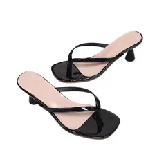 VATYERTY - Sandalias Tacón Stiletto Mujer Negro