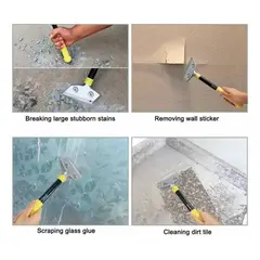 GENERICO - Raspador de Vidrios 310 mm con Mango de Aluminio