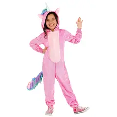 VATYERTY - Disfraz niña Halloween de unicornio rosa