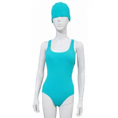 CERASUS PROJECTS - Traje de Baño Deportivo Clasico de mujer con gorro para natación