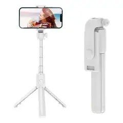 GENERICO - Bastón selfie y trípode extensible con control remoto Bluetooth