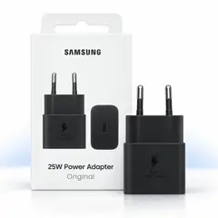 SAMSUNG - Cargador Original 25W USB-C PD Negro