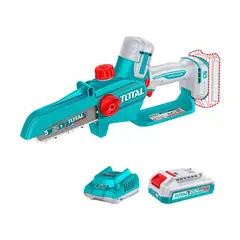 TOTAL - Motosierra Inalámbrica 20V 5 - Potente y Compacta par