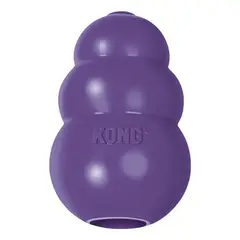 GENERICO - Juguete Kong Senior M para Perros Mayores Morado Caucho Natural