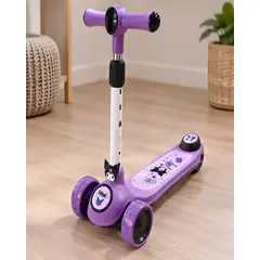 MYLHOGAR - Carrito Scooter 3 Ruedas Ajustable con Diseño 3D Luminoso