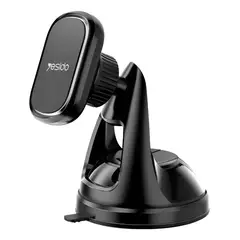 YESIDO - Soporte Holder Porta Celular Magnético C72 - Negro