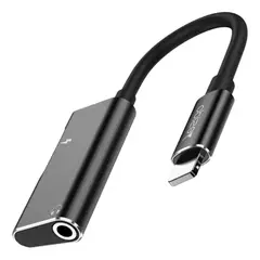 YESIDO - Cable Adaptador Yau11 2 En 1 Negro 12.5m