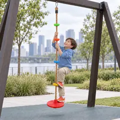 UPFUN - Columpio Mecedor de Escalada Multicolor 2 mt