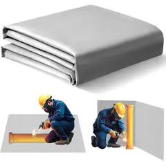 NEBLISUR - Manta Ignífuga 3x2 M Descarne Resistente Protección Soldadura Fibra de Vidrio Industrial con ojales