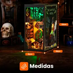 CURSOR - Book Nook Separador De Libros Exploración Mágica 3D Luz Led - La Casa del Maestro 23x18x11