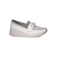 DEGAS - Mocasín Cuero Vivian Blanco