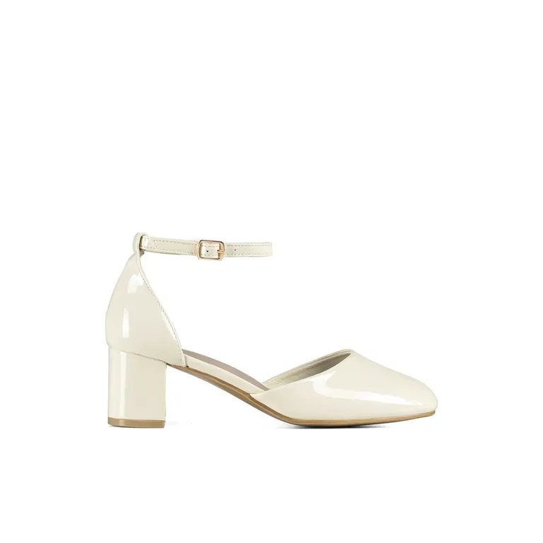 Zapatos Taco PU Acharolado Mujer Cuadrado GH225