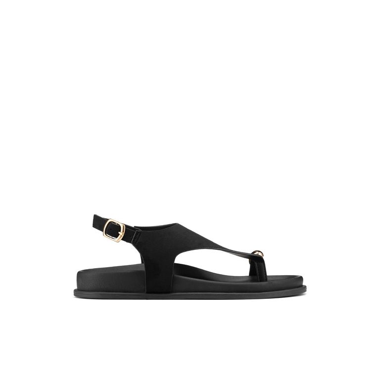 Sandalias PU Textil Mujer Plano HY20