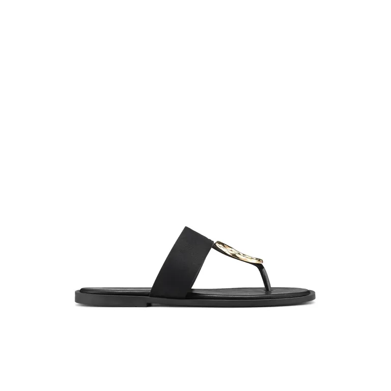 Sandalia tipo Chala PU Textil Mujer Plano HY23
