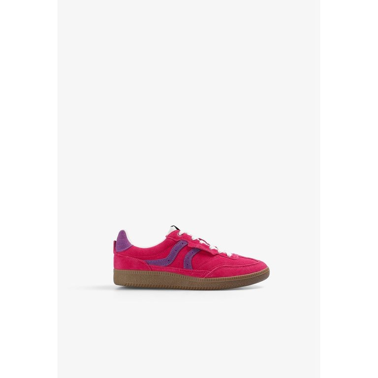 SNEAKERS BICOLOR PIEL