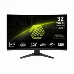 MSI - Monitor Gamer MAG 321CQF E18 32" WQHD VA Curvo 180Hz 0,5 ms