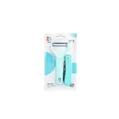 GENERICO - Pelador De Verdura Acero Inox incluye Navaja Cocina Hogar Cocina - SD