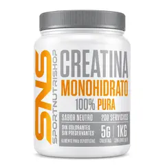 GENERICO - CREATINA MONOHIDRATADA 1KG SIN SABOR - SPORTNUTRISHOP