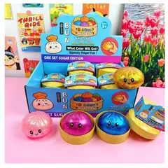 FEEL THE POWER - 6 Dumplings Grande Squishy Juguetes Antiestres Al Azar