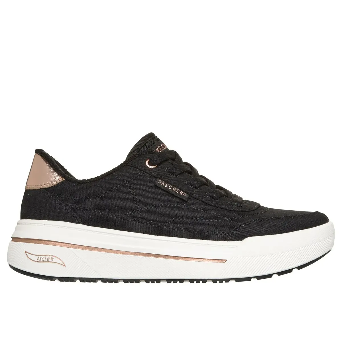 SKECHERS - Zapatillas Mujer Skechers Arch Fit Arcade Hi Moving Along