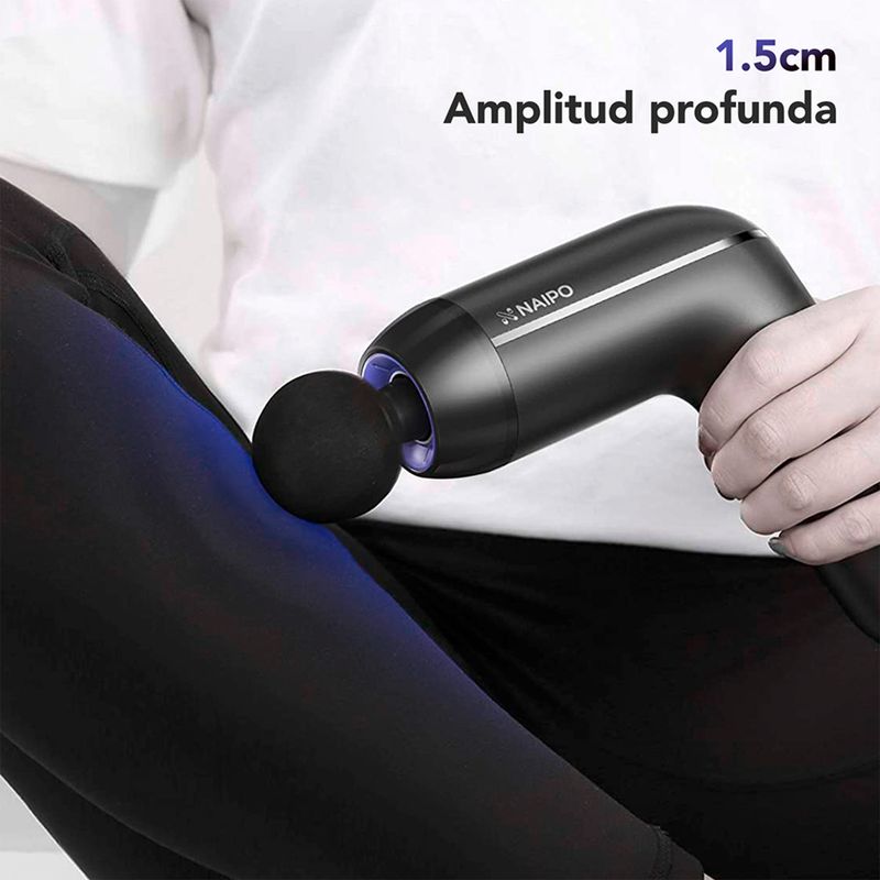 NAIPO Pistola de Masaje Muscular Naipo Npmg-2008