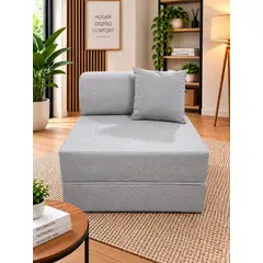 RECUTEX - Sofá Cama de Espuma Premium Dualis 190x75x44