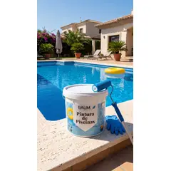 BAUM - Pintura para piscina ultra blue tineta 16 litros
