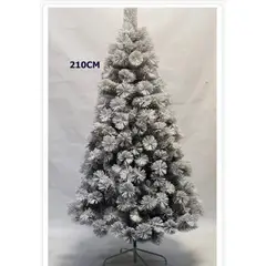 GENERICO - Arbol De Navidad Navideño Nevado 210Cm