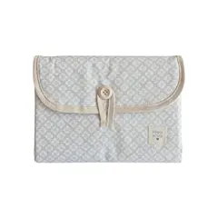 MARIA AMIRA - Mudador portátil para bebé impermeable beige 85 x 48 cm.
