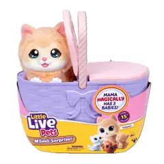 LITTLE LIVE PETS - Mama Sorpresa Gatitos Interactivo