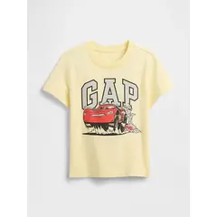 GAP - Polera Toddler Niño Cars Amarillo