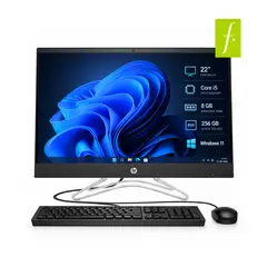 HP - COMPUTADOR TODO EN UNO AIO CORE I5 8 GB DE RAM Y DISCO SOLIDO.