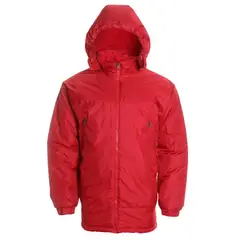 JAYSON - Parka Basica Hombre Rojo