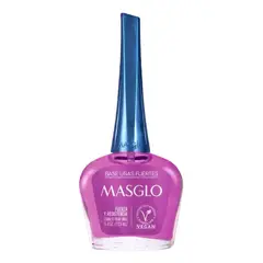 MASGLO - Esmalte Base Coat Uñas Fuertes Especial Uñas Fragiles 13,5ml