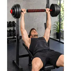 MYLHOGAR - Set de Pesas Modulares 20 Kilogramos para Gimnasio en Casa