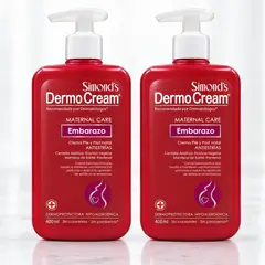 SIMONDS - Pack X2 Simond's Dermo Cream Maternal Care Embarazo 400ml