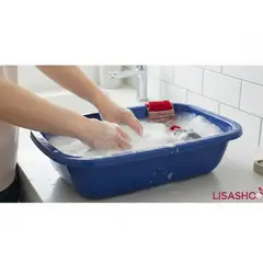 GENERICO - Gamela 7 Lts Plástico Resistente Alta Durabilidad fuente para Lavar - SD