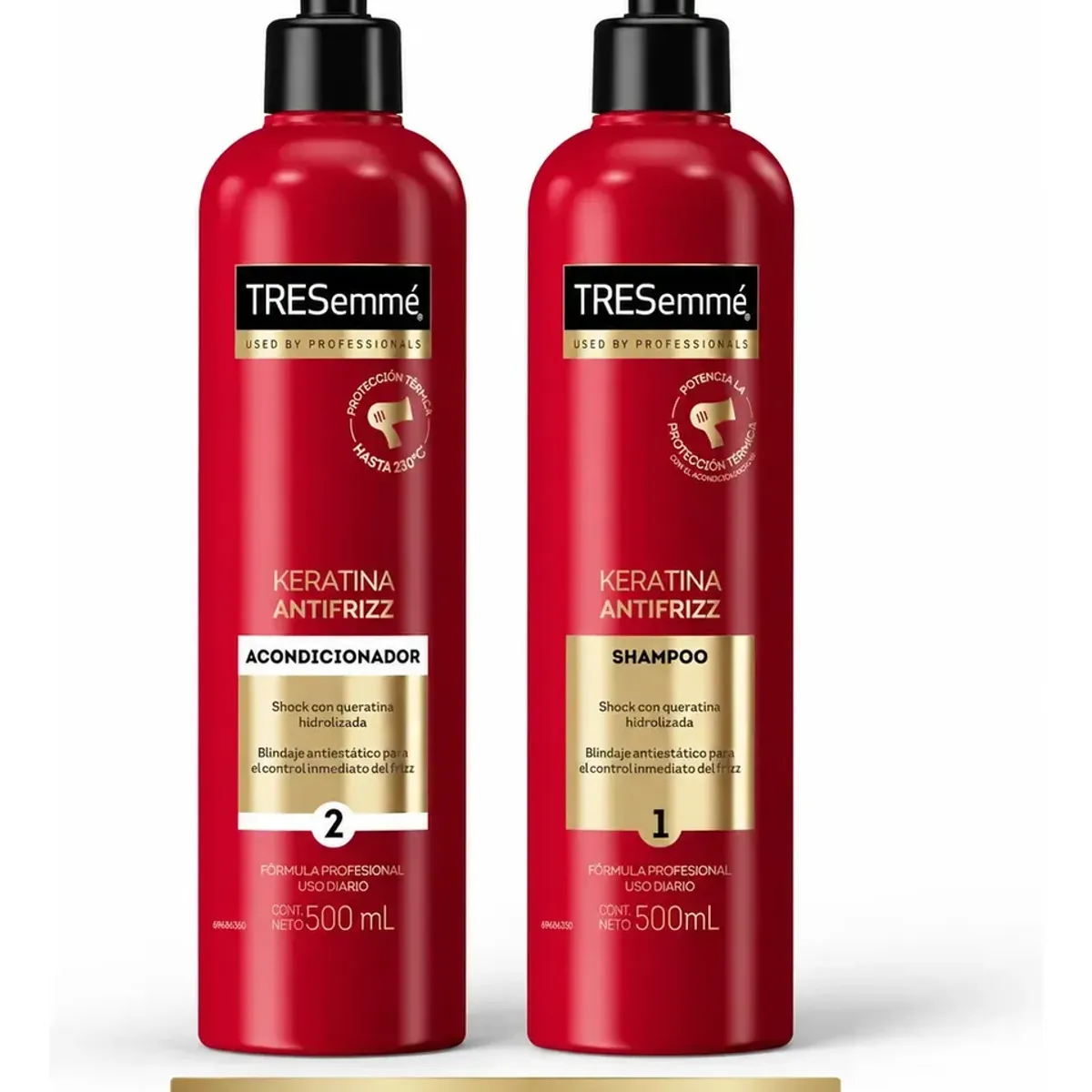 TRESEMME - Pack Tresemmé Keratina Antifrizz Shampoo Y Acondicionador