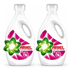 DOWNY - Detergente Líquido Ariel Con Toque 1.8l Pack X2