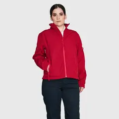 JAYSON - Softshell Premium Técnico Ejecutivo Mujer Rojo