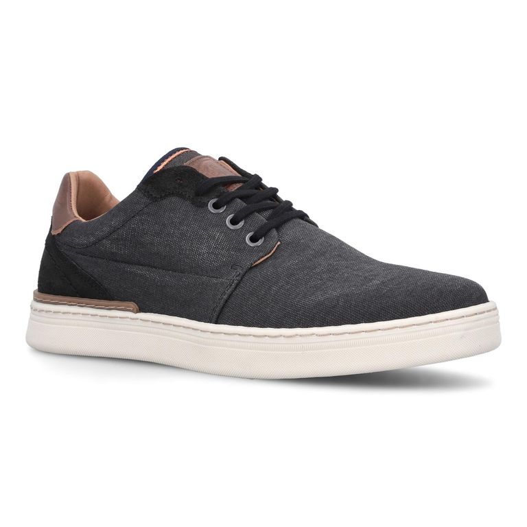 Zapatillas Urbanas Hombre Textil Negro Carnaby