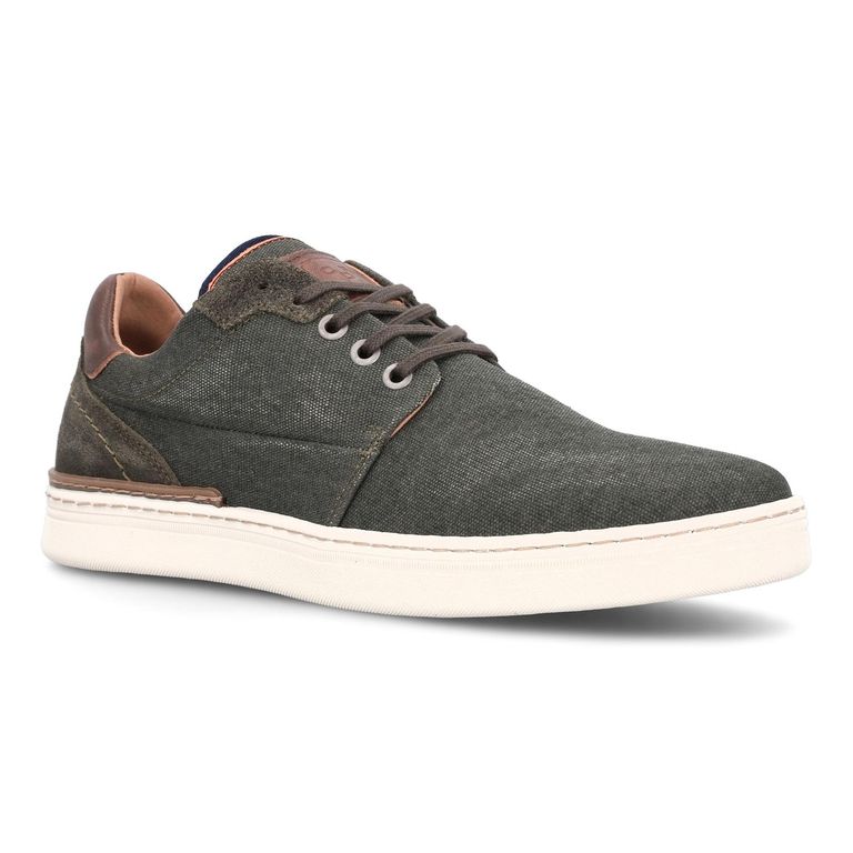 Zapatillas Urbanas Hombre Textil Verde Carnaby