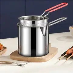 GENERICO - Olla freidora compacta con cesta montable 12 cm