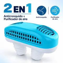 MOVI - Dispositivo Antirronquido y Purificador de Aire Nasal de Silicona