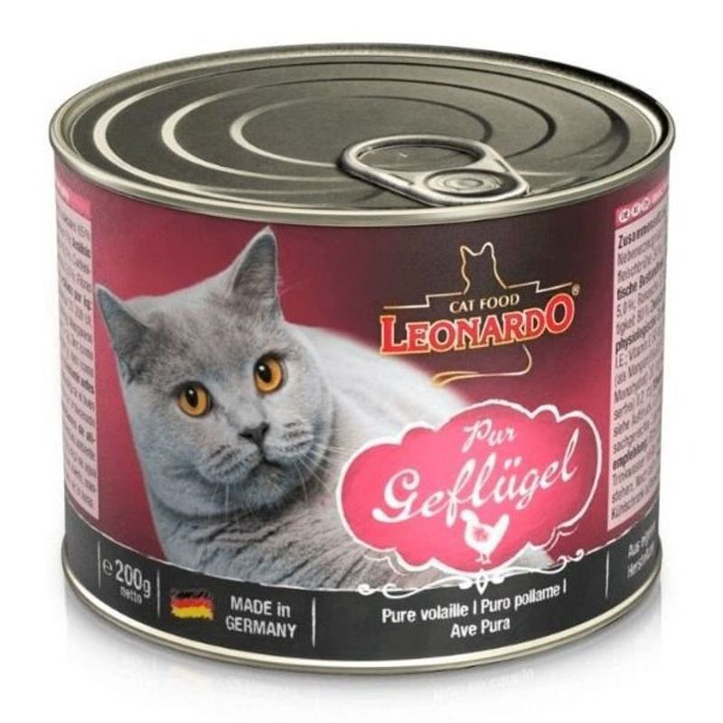 CAT FOOD LEONARDO - Leonardo Quality Selection Ave 200G