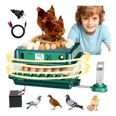 WUWAWDOGA - Incubadora Automático 24 Huevos Giro Y Control Temperatura