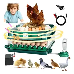 WUWAWDOGA - Incubadora Automático 36 Huevos Giro Y Control Temperatura