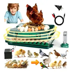 WUWAWDOGA - Incubadora Automático 100 Huevos Giro Y Control Temperatura